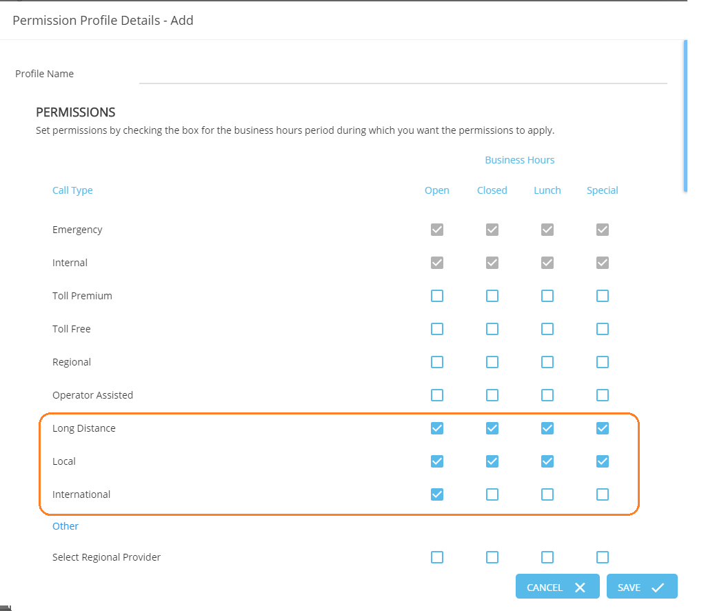 Example Profile