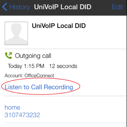 calls not recorded by pro recordee